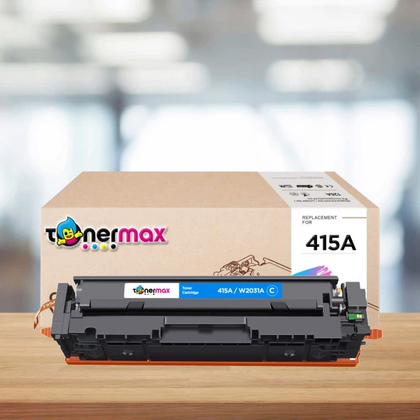 Hp 415A W2031A Muadil Toner Mavi - Çipli / M455 / M480 / M454 / M478 / M479 ürün görseli 1