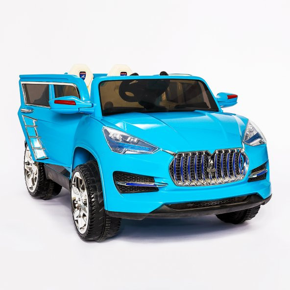 AndCar Maserati Akülü Araba Mavi - Resim 4