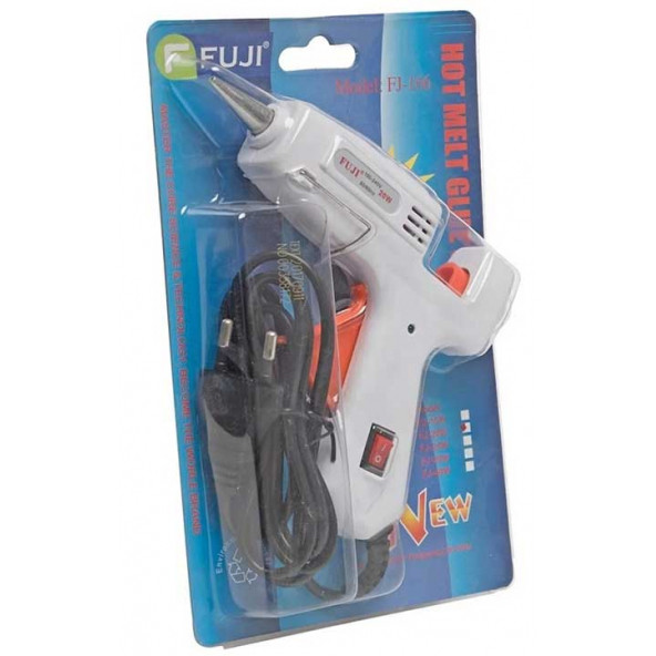 FUJİ 20W SİLİKON TABANCASI ANAHTARLI +4 Adet ince Silikon ürün görseli 1
