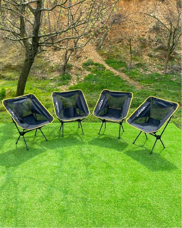 CAMPOUT 4'LÜ PRATİK SANDALYE SET ürün görseli 1