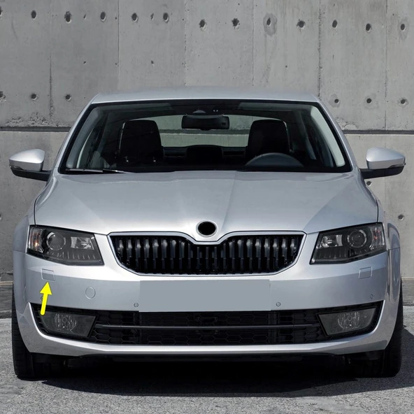 Skoda Octavia 3 2013-2017 Sağ Far Yıkama Jeti Kapağı 5E0955110 ürün görseli 1