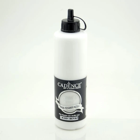 Cadence Hybrid Multisurface Akrilik Boya 500 ml. H-001 BEYAZ ürün görseli 1