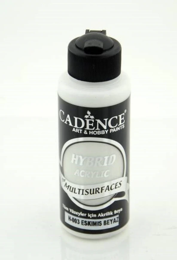 Cadence Hybrid Multisurface Akrilik Boya 120 ml. H-003 ESKİMİŞ BEYAZ ürün görseli 1