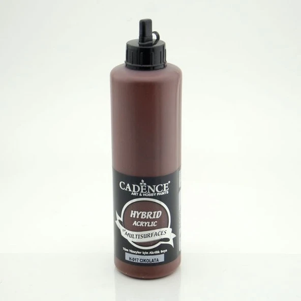 Cadence Hybrid Multisurface Akrilik Boya 500 ml. H-017 ÇİKOLATA ürün görseli 1