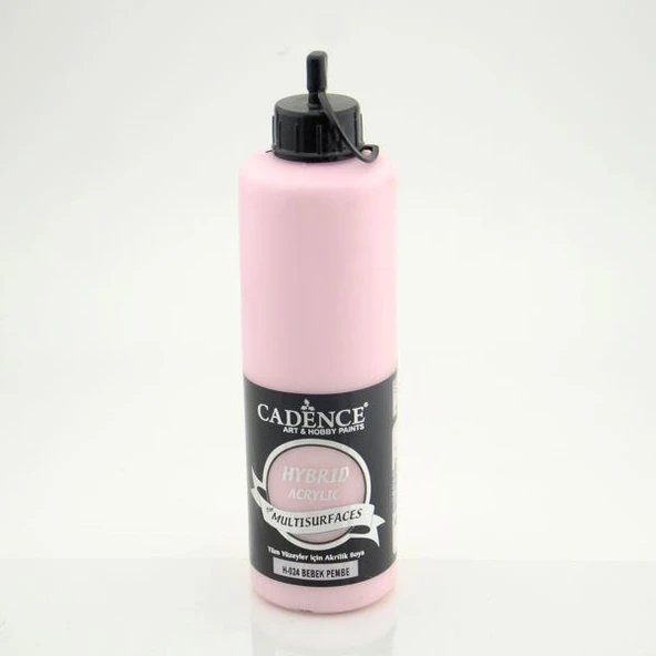 Cadence Hybrid Multisurface Akrilik Boya 500 ml. H-024 BEBEK PEMBE ürün görseli 1