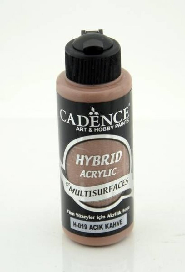 Cadence Hybrid Multisurface Akrilik Boya 120 ml. H-019 AÇIK KAHVE ürün görseli 1