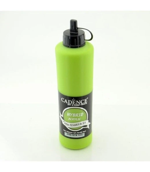 Cadence Hybrid Multisurface Akrilik Boya 500 ml. H-046 FISTIK YEŞİLİ ürün görseli 1