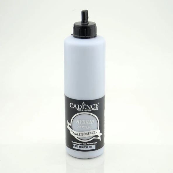 Cadence Hybrid Multisurface Akrilik Boya 500 ml. H-057 ARDUVAZ GRİ ürün görseli 1