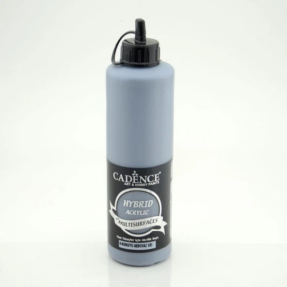 Cadence Hybrid Multisurface Akrilik Boya 500 ml. H-058 KOYU ARDUVAZ GRİ ürün görseli 1