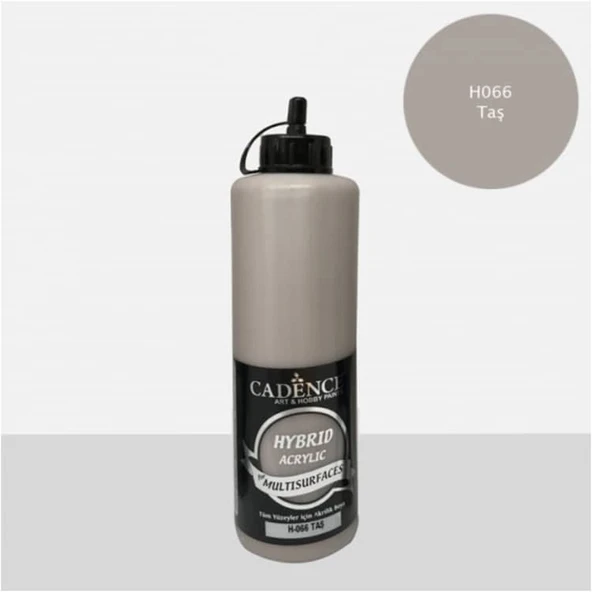 Cadence Hybrid Multisurface Akrilik Boya 500 ml. H-066 TAŞ ürün görseli 1