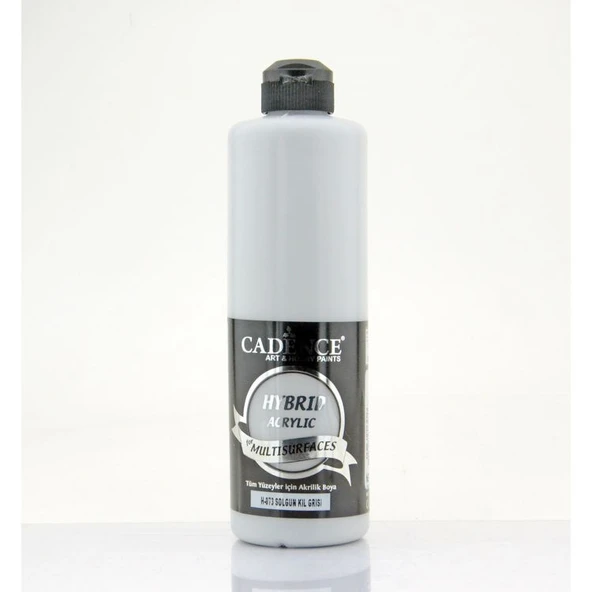 Cadence Hybrid Multisurface Akrilik Boya 500 ml. H-073 SOLGUN KİL GRİSİ ürün görseli 1