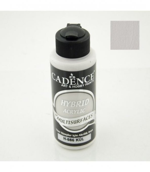 Cadence Hybrid Multisurface Akrilik Boya 120 ml. H-086 KÜL ürün görseli 1