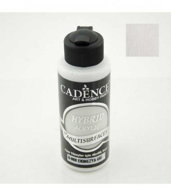 Cadence Hybrid Multisurface Akrilik Boya 120 ml. H-088 EKİNEZYA GRİ ürün görseli 1
