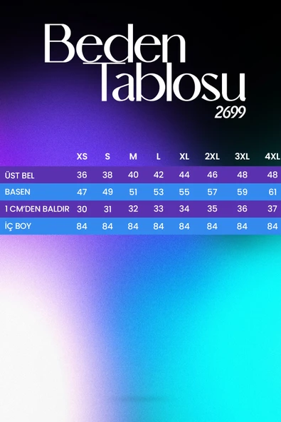Erkek Jean Tulum Pantolon Buz Mavi - Resim 10