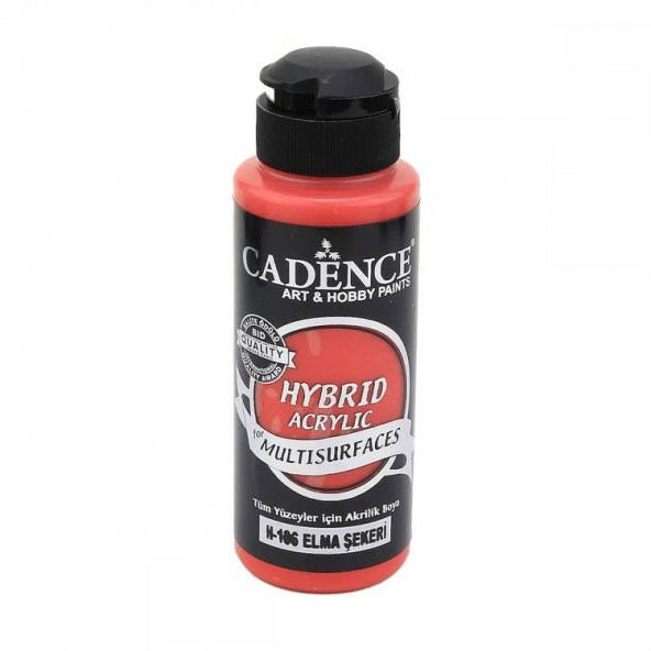Cadence Hybrid Multisurface Akrilik Boya 120 ml. H-106 Elma Şekeri ürün görseli 1