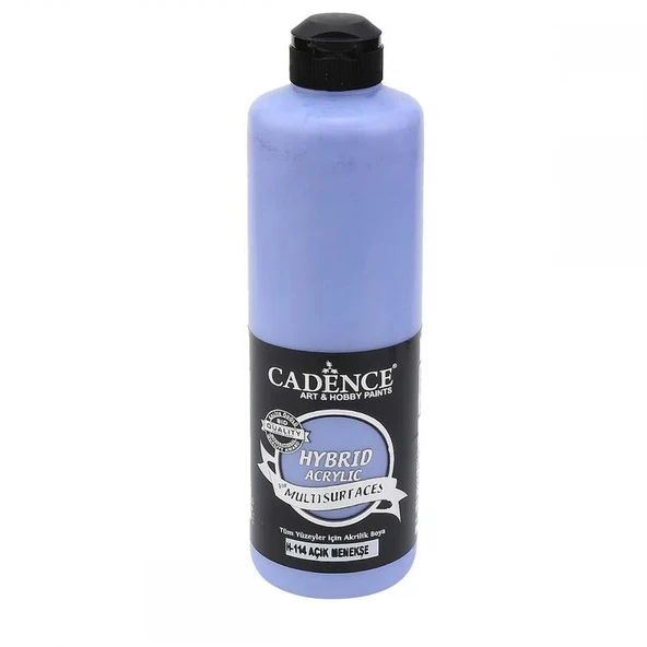 Cadence Hybrid Multisurface Akrilik Boya 500 ml. H-114 Açık Menekşe ürün görseli 1