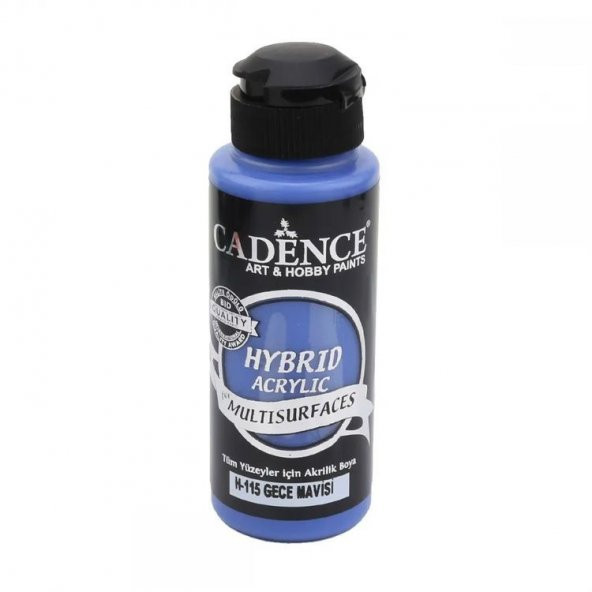 Cadence Hybrid Multisurface Akrilik Boya 120 ml. H-115 Gece Mavisi ürün görseli 1