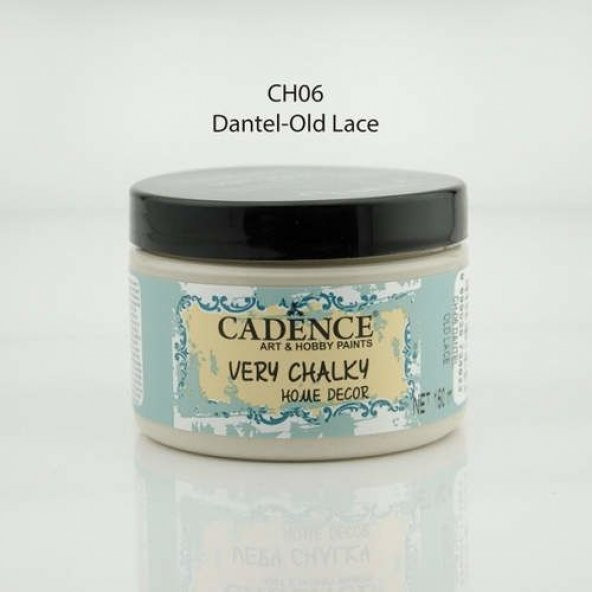 Cadence Very Chalky Home Decor Mobilya Boyası 150 ml. CH-06 DANTEL ürün görseli 1