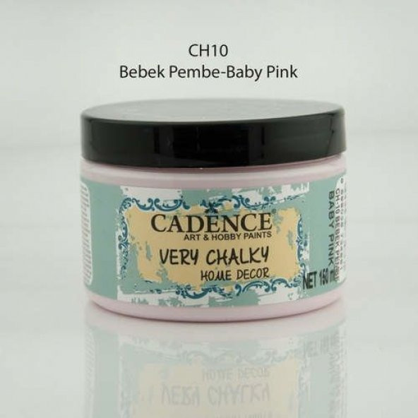 Cadence Very Chalky Home Decor Mobilya Boyası 150 ml. CH-10 BEBEK PEMBE ürün görseli 1