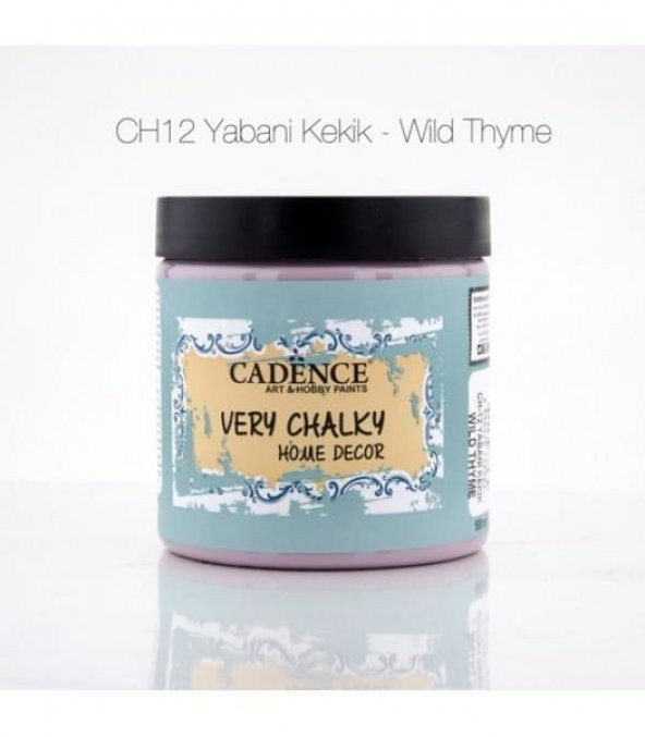 Cadence Very Chalky Home Decor Mobilya Boyası 500 ml. CH-12 YABANİ KEKİK ürün görseli 1
