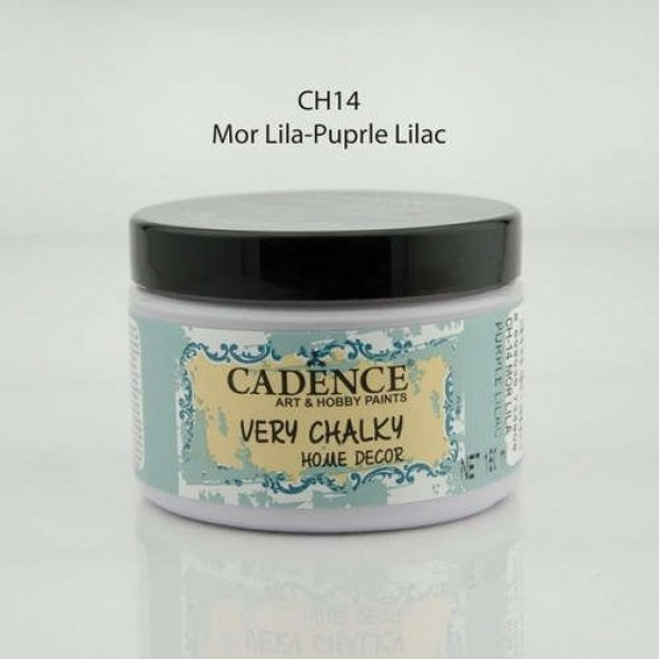 Cadence Very Chalky Home Decor Mobilya Boyası 150 ml. CH-14 MOR LİLA ürün görseli 1