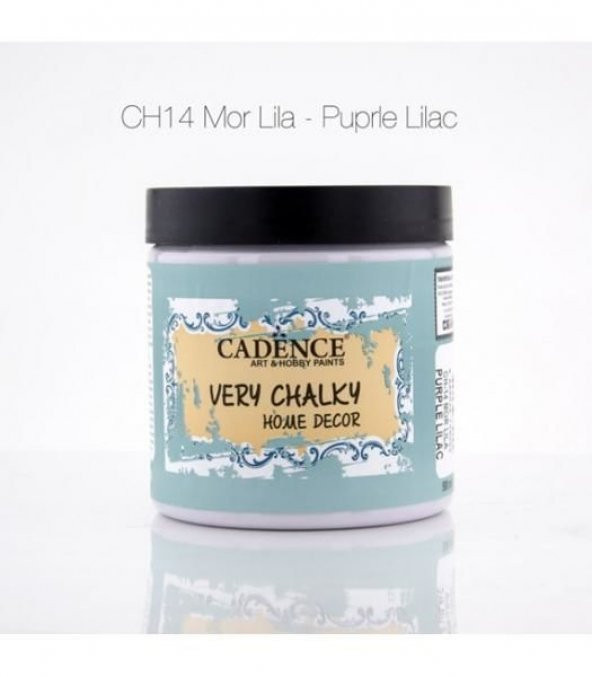 Cadence Very Chalky Home Decor Mobilya Boyası 500 ml. CH-14 MOR LİLA ürün görseli 1