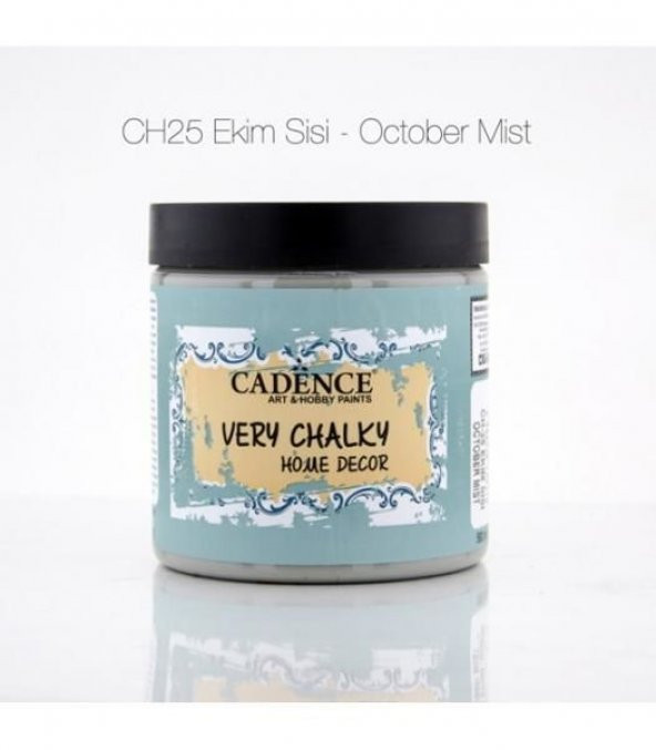 Cadence Very Chalky Home Decor Mobilya Boyası 500 ml. CH-25 EKİM SİSİ ürün görseli 1