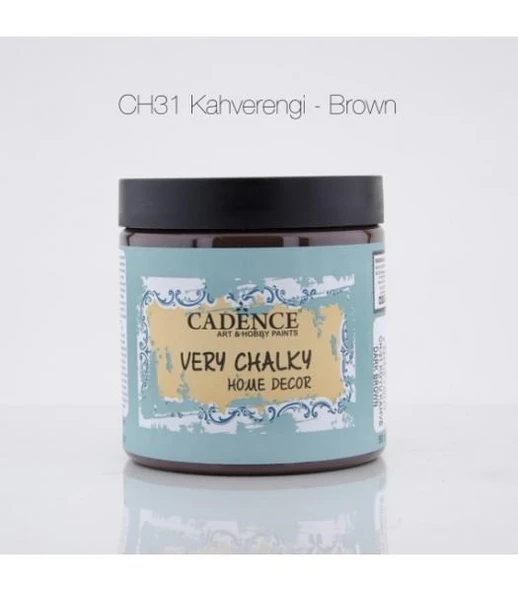 Cadence Very Chalky Home Decor Mobilya Boyası 500 ml. CH-31 KAHVERENGİ ürün görseli 1