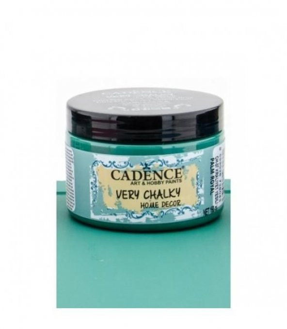 Cadence Very Chalky Home Decor Mobilya Boyası 150 ml. CH-37 KRALİYET YEŞİLİ ürün görseli 1