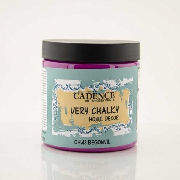 Cadence Very Chalky Home Decor Mobilya Boyası 500 ml. CH-43 BEGONVİL ürün görseli 1