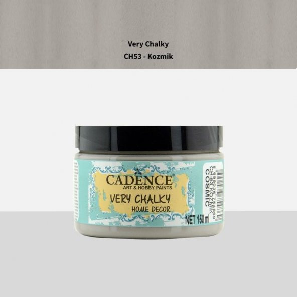 Cadence Very Chalky Home Decor Mobilya Boyası 150 ml. CH-53 KOZMİK ürün görseli 1