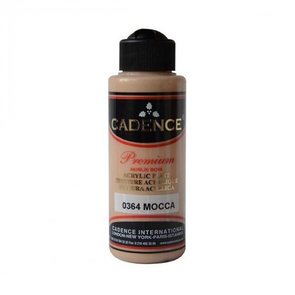 Cadence Premium Akrilik Boya 120 ml. 0364 Mocca ürün görseli 1