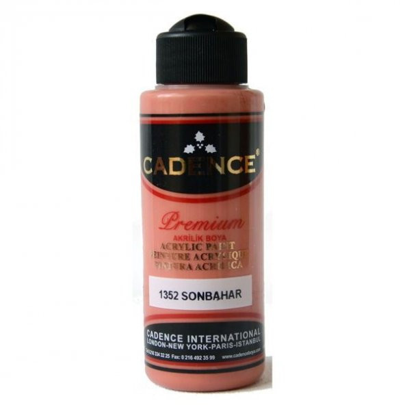 Cadence Premium Akrilik Boya 120 ml. 1352 Sonbahar ürün görseli 1