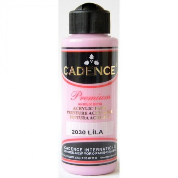 Cadence Premium Akrilik Boya 120 ml. 2030 Lila ürün görseli 1