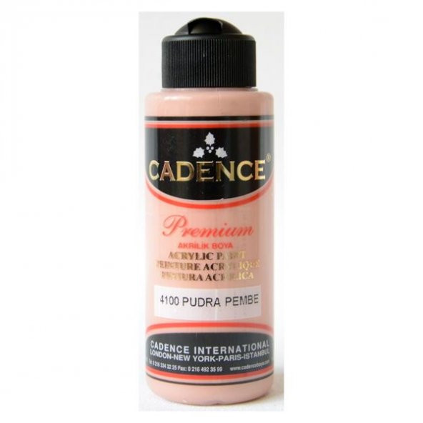 Cadence Premium Akrilik Boya 120 ml. 4100 Pudra Pembe ürün görseli 1