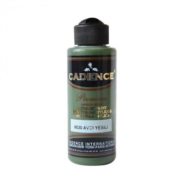 Cadence Premium Akrilik Boya 120 ml. 8020 Avcı Yeşili ürün görseli 1