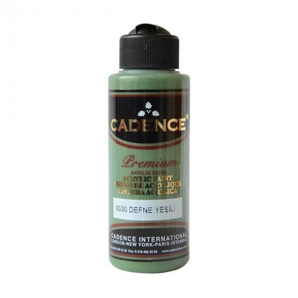 Cadence Premium Akrilik Boya 120 ml. 8030 Defne Yeşili ürün görseli 1