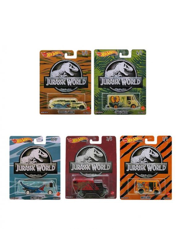 Hot Wheels Premium DLB45 Jurassic World ürün görseli 1
