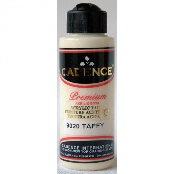 Cadence Premium Akrilik Boya 120 ml. 9020 Taffy ürün görseli 1