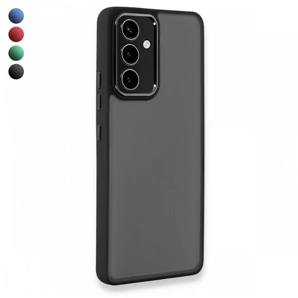 Samsung Galaxy A54 5G Kılıf Freya Lazer Lens Kamera Çerçeveli Silikon Kapak ürün görseli 1