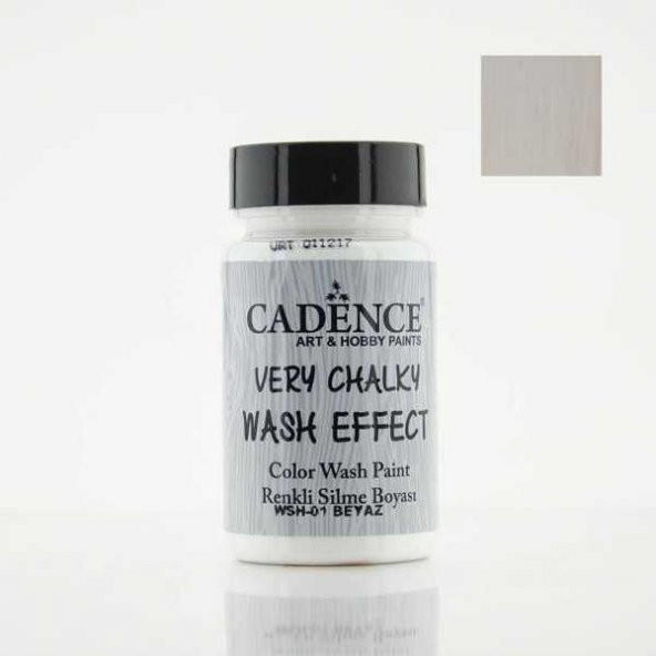 Cadence Wash Effect Renkli Silme Boyası 90 ml. 01 BEYAZ ürün görseli 1