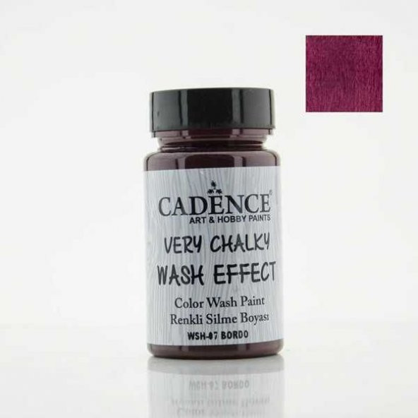 Cadence Wash Effect Renkli Silme Boyası 90 ml. 07 BORDO ürün görseli 1