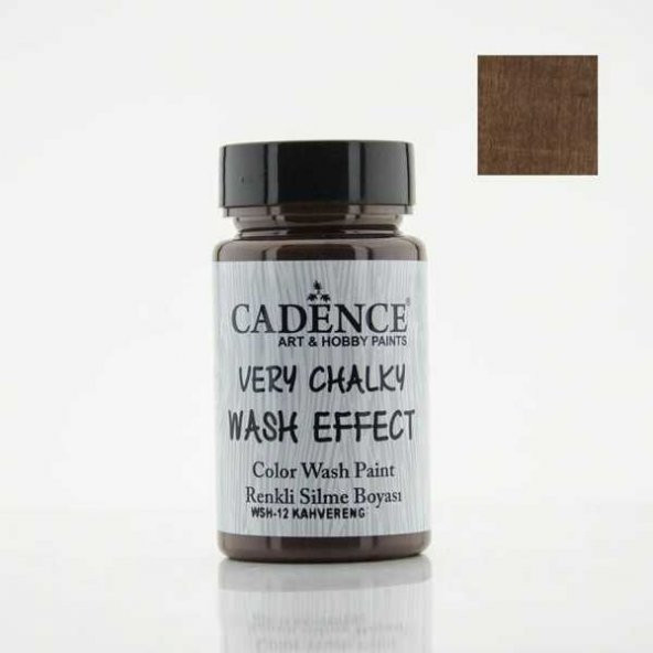 Cadence Wash Effect Renkli Silme Boyası 90 ml. 12 KAHVERENGİ ürün görseli 1