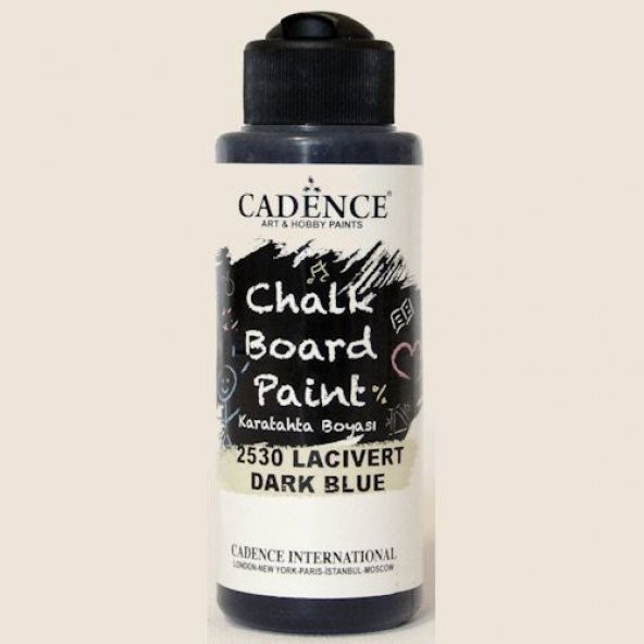 Cadence Chalkboard Paint Karatahta Boyası 120 ml. 2530 Lacivert ürün görseli 1