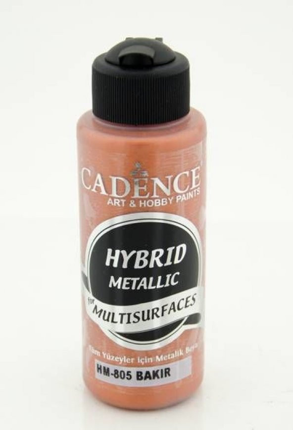 Cadence Hybrid Multisurface Metalik Boya 120 ml. HM-805 BAKIR ürün görseli 1