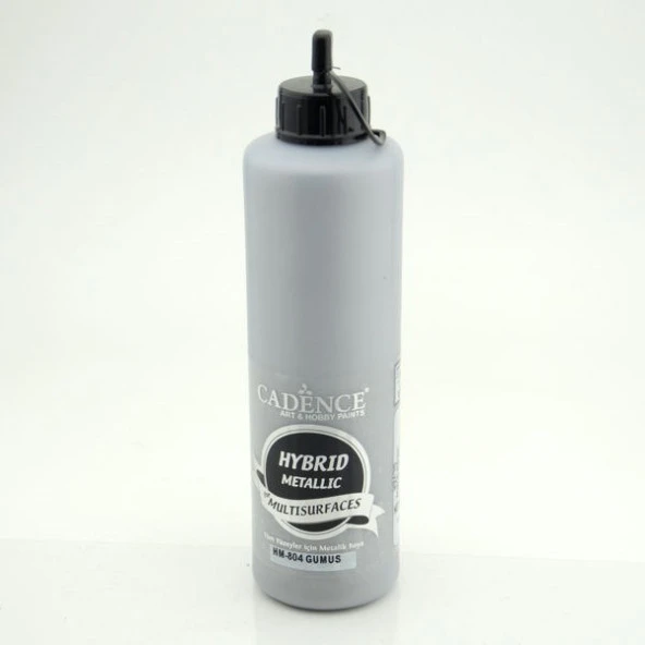 Cadence Hybrid Multisurface Metalik Boya 500 ml. HM-804 GÜMÜŞ ürün görseli 1