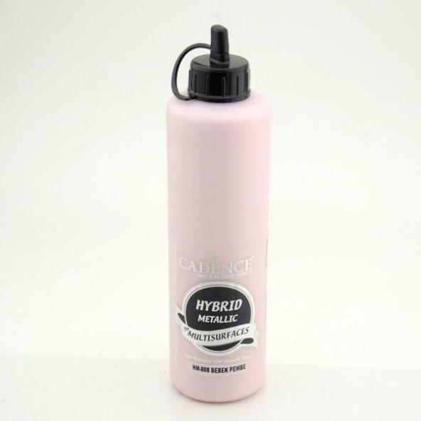 Cadence Hybrid Multisurface Metalik Boya 500 ml. HM-808 BEBEK PEMBE ürün görseli 1