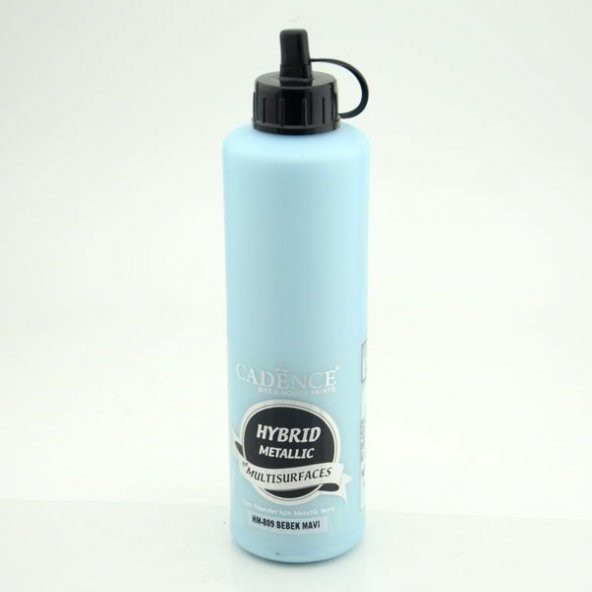 Cadence Hybrid Multisurface Metalik Boya 500 ml. HM-809 BEBEK MAVİ ürün görseli 1