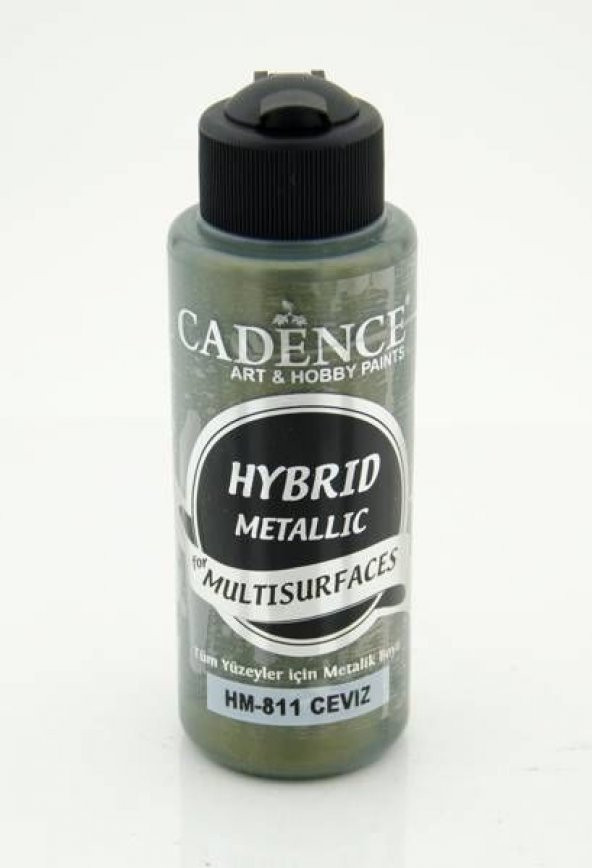 Cadence Hybrid Multisurface Metalik Boya 120 ml. HM-811 CEVİZ ürün görseli 1