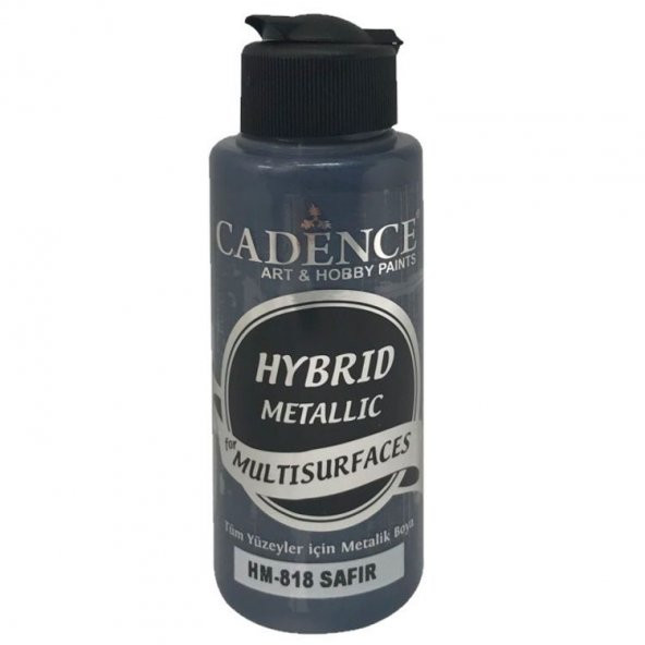 Cadence Hybrid Multisurface Metalik Boya 120 ml. HM-818 SAFİR ürün görseli 1